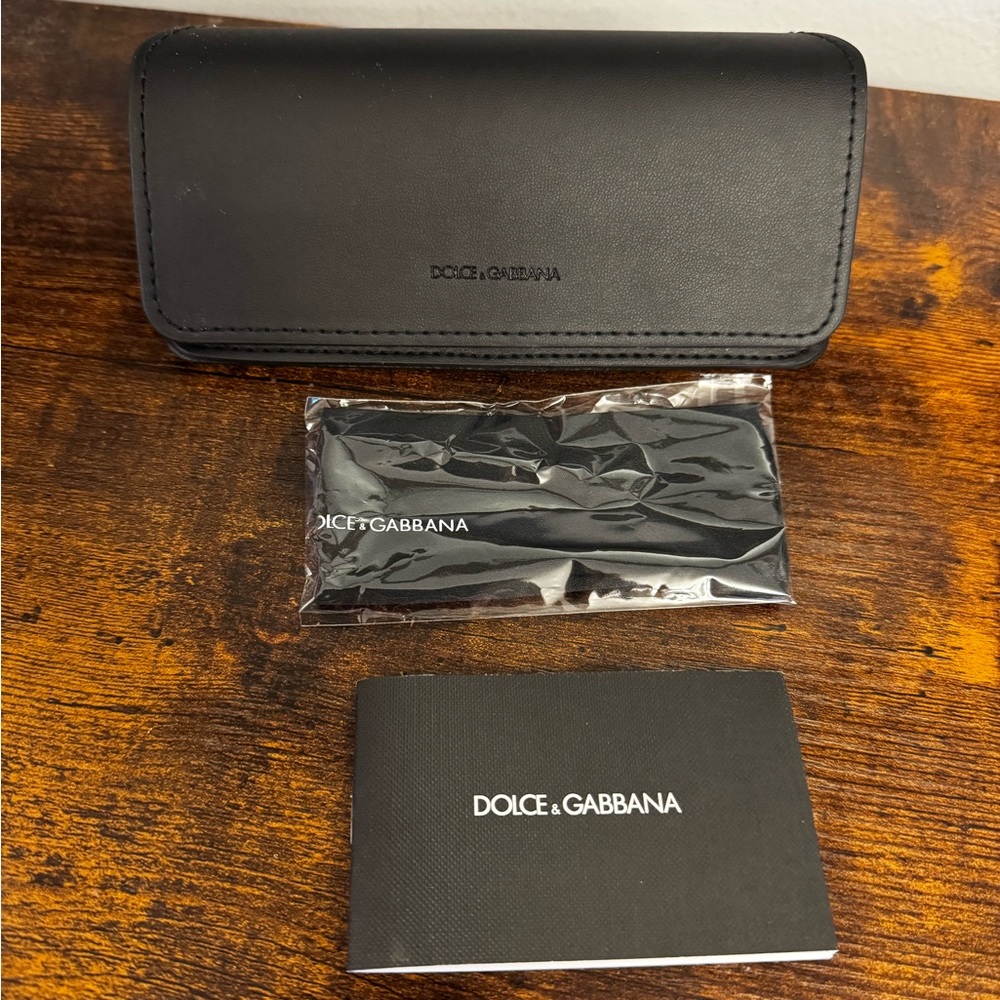 Dolce & Gabbana Black Sunglass Case